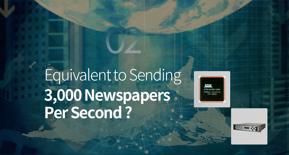 Equivalent to Sending 3,000 Newspapers Per Second
